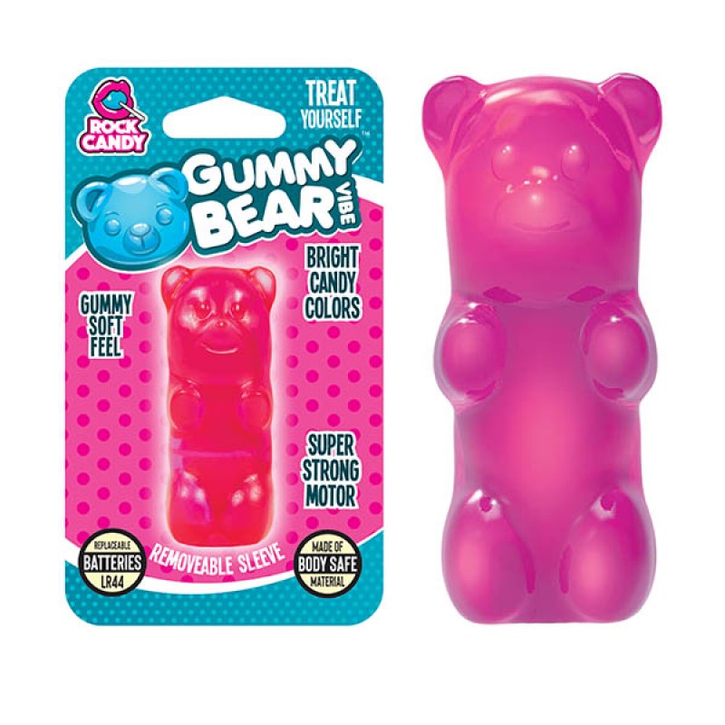 Gummy Bear Finger Vibe - Pink (Blister)